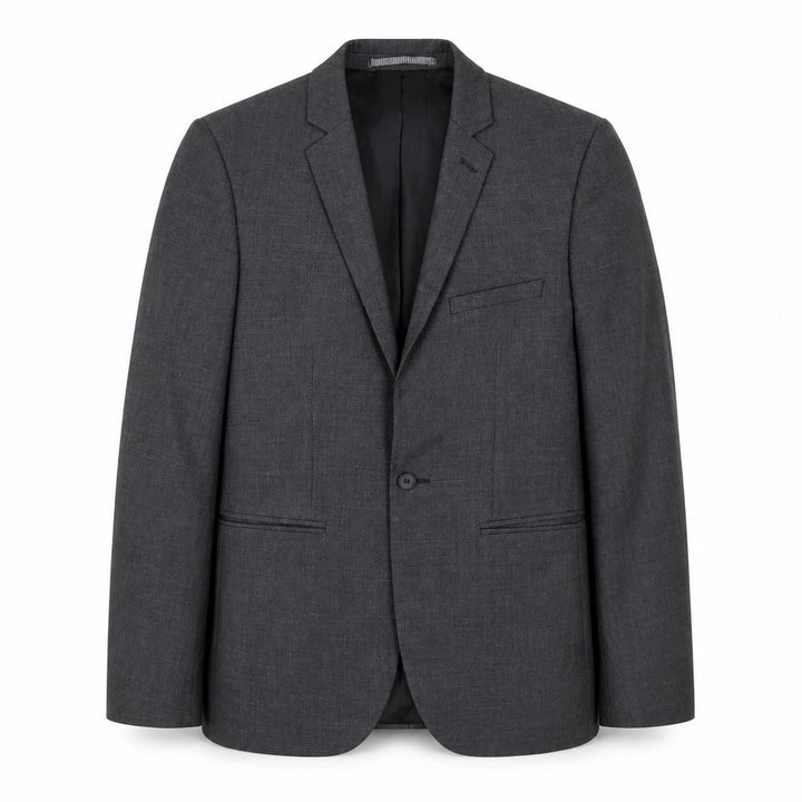Burton Menswear Men's Grey Slim Fit 36L Blazer Jacket