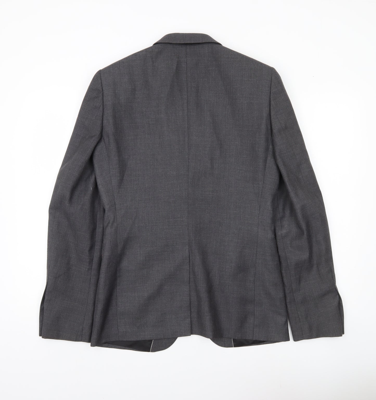 Burton Menswear Men's Grey Slim Fit 36L Blazer Jacket