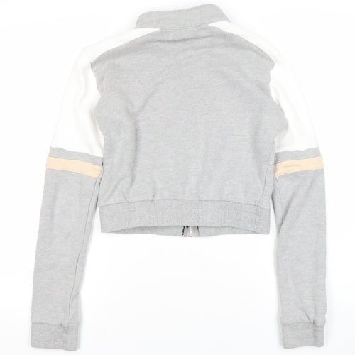 Manière De Voir Women’s Grey Full Zip Sweatshirt Size 10