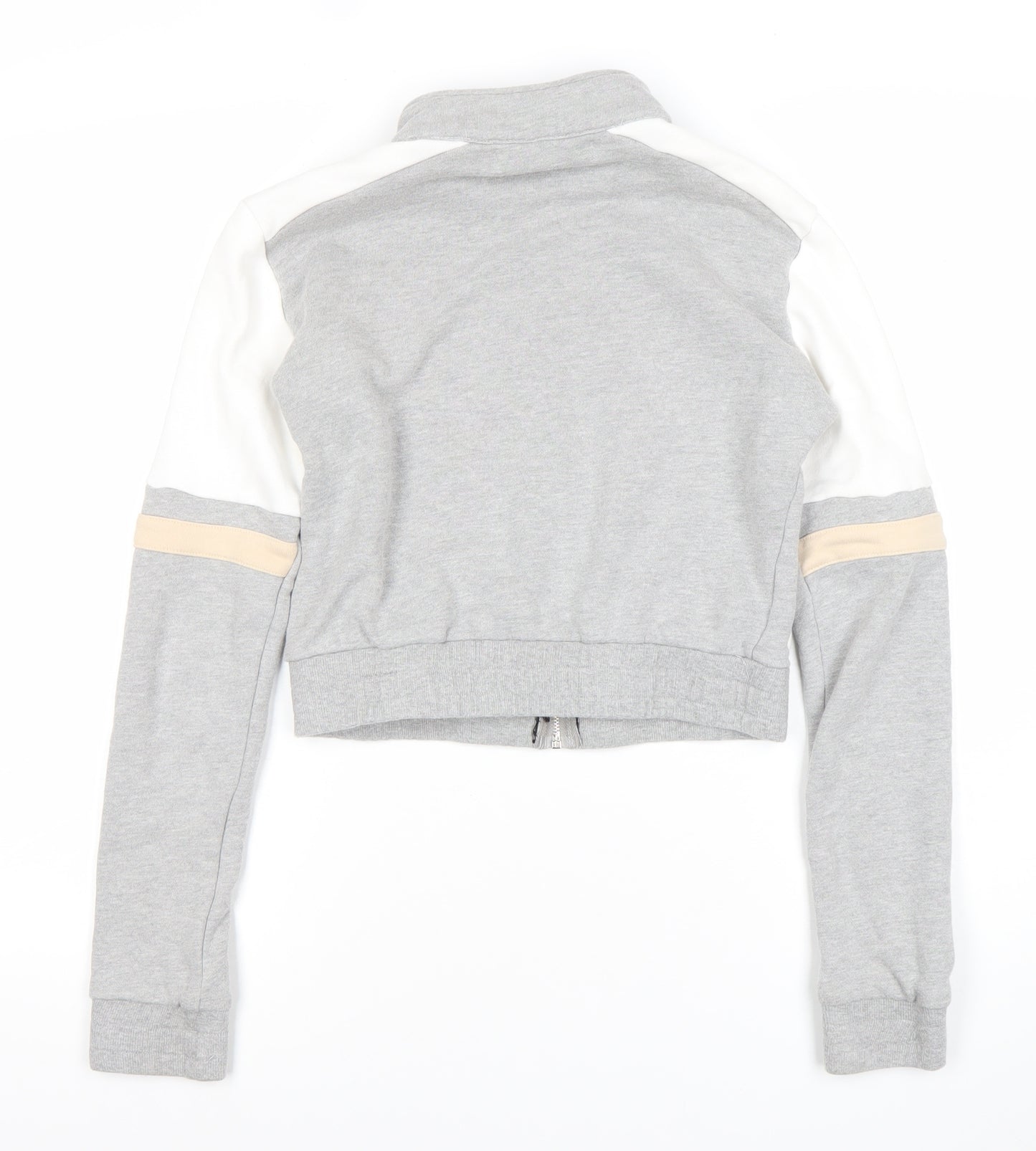 Manière De Voir Women’s Grey Full Zip Sweatshirt Size 10