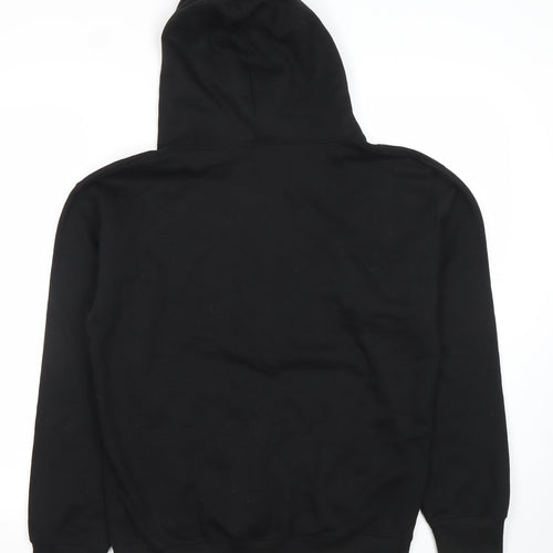 Club Classic Mens Black Pullover Hoodie S Jack Skellington Graphic Print