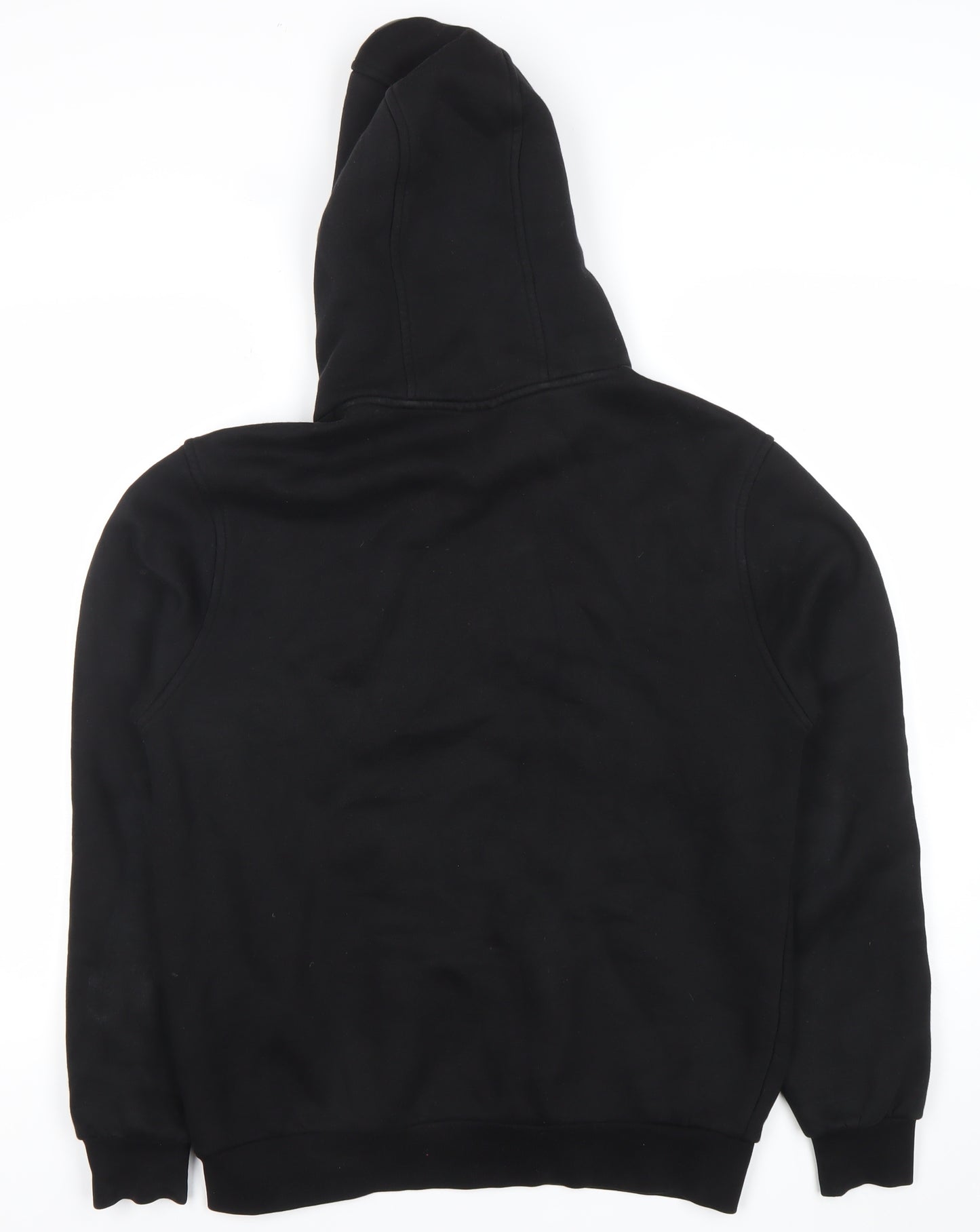 Lorenzo Veratti Mens Black Pullover Hoodie S Embroidered Logo