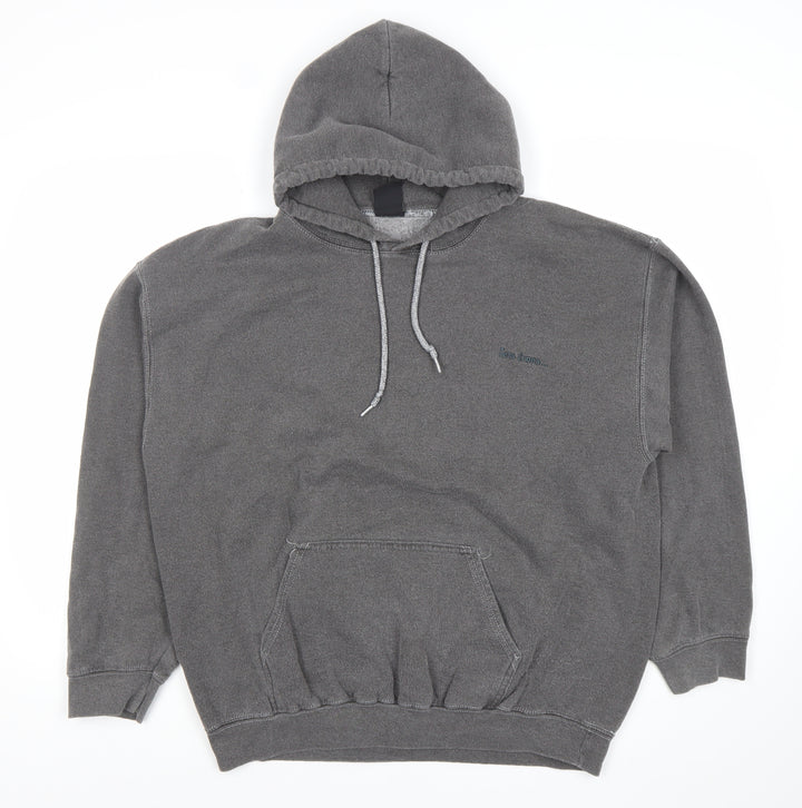 Its' Trans Mens Grey Pullover Hoodie L Hooded Sweatshirt