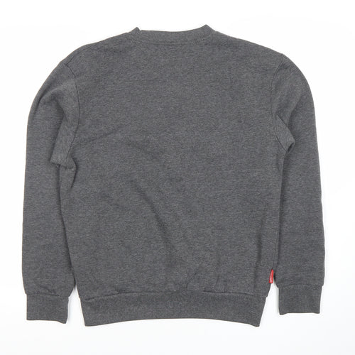 Slazenger Men's Grey Crew Neck Sweatshirt Size M Sports Pullover