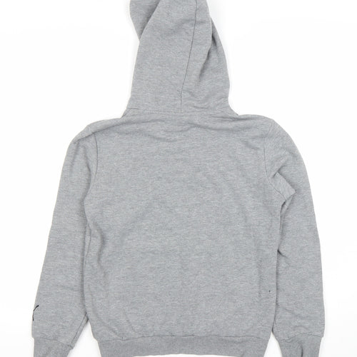 Puma Boys Grey Pullover Hoodie 11-12 Years SCFC Football Logo