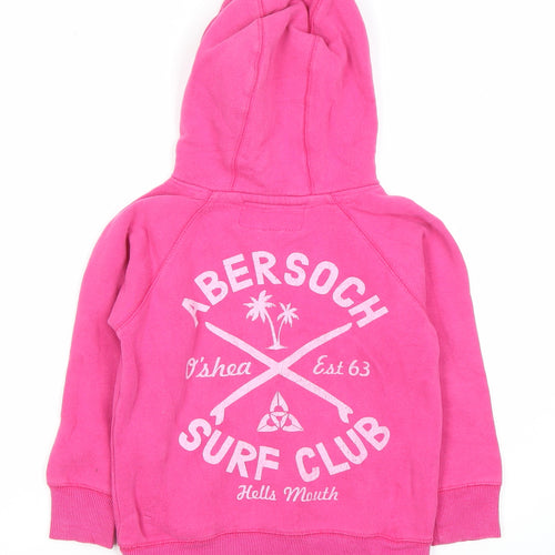 O'Shea Girls Pink Pullover Hoodie Size 10 Years Surf Club Graphic