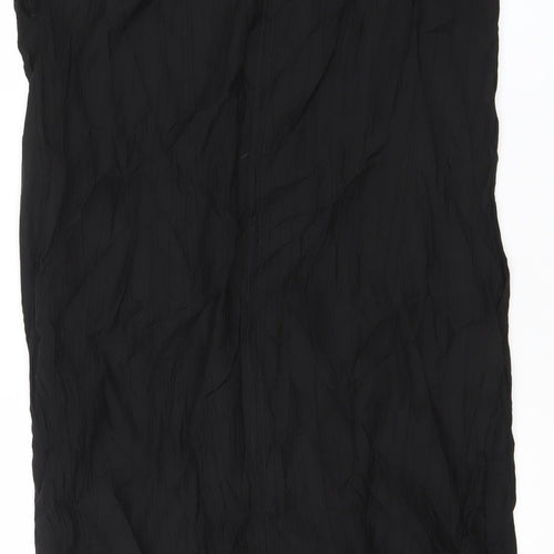 Next Women’s Black Size 14 Shift Dress Short Sleeve Round Neck