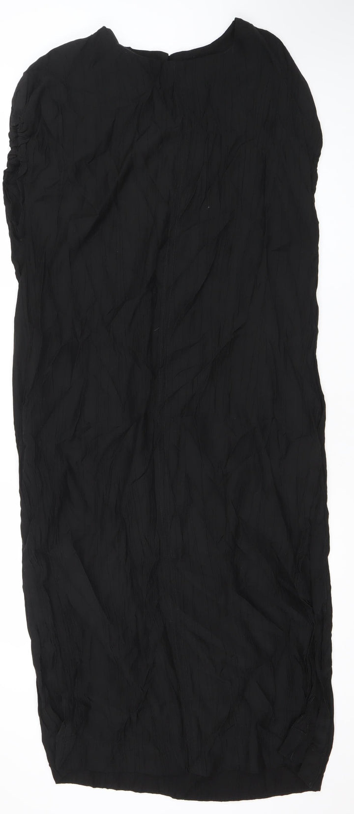 Next Women’s Black Size 14 Shift Dress Short Sleeve Round Neck