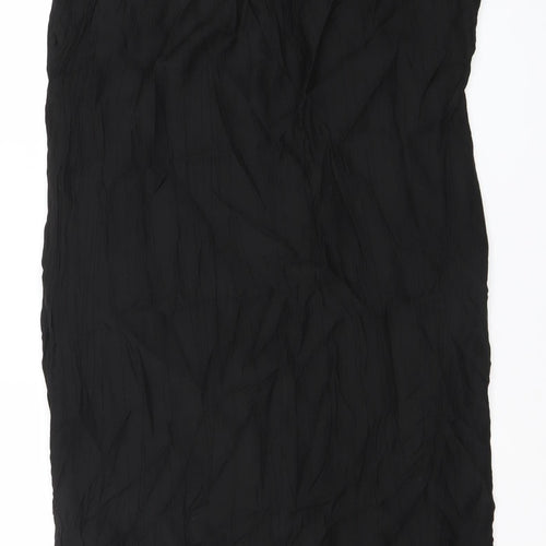Next Women’s Black Size 14 Shift Dress Short Sleeve Round Neck