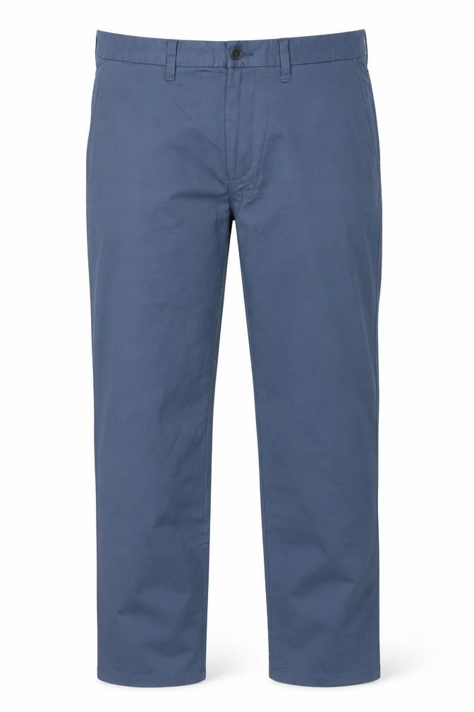 Marks and Spencer Mens Blue 29in Waist Chino Trousers