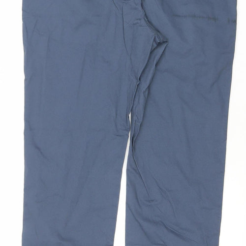 Marks and Spencer Mens Blue 29in Waist Chino Trousers
