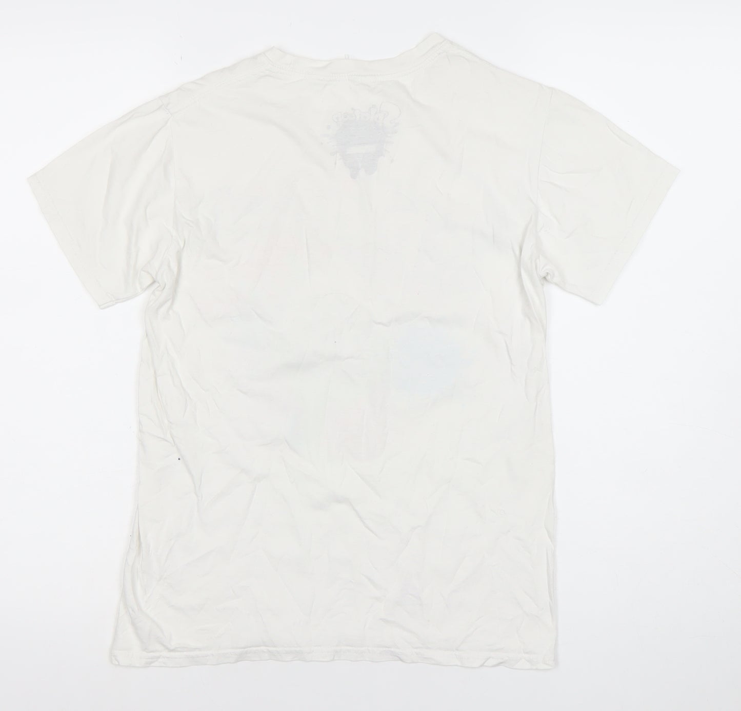 Bioworld Splatoon Men's White Graphic T-Shirt Size S Cotton