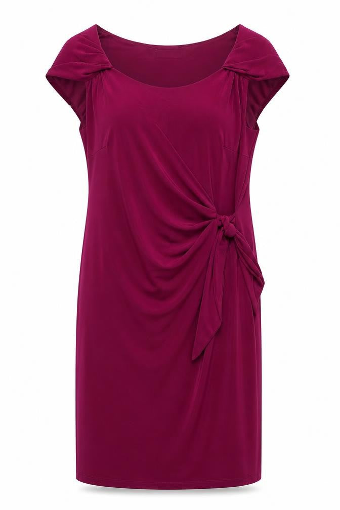 Planet Womens Pink Size 14 Sheath Knee Length Formal Dress