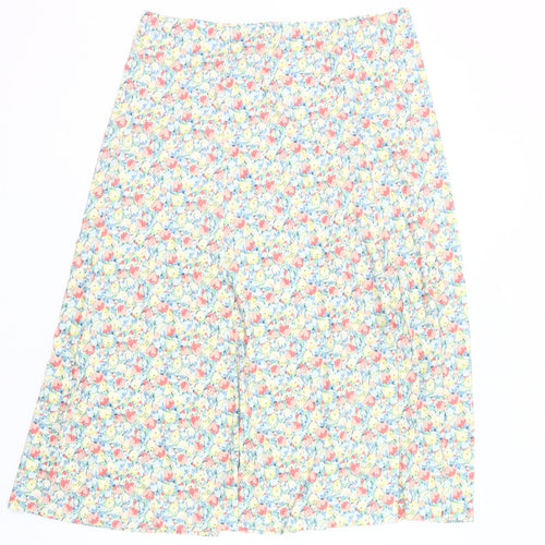 Cotswold Collections Women’s Multicoloured Floral A-Line Cotton Skirt XL
