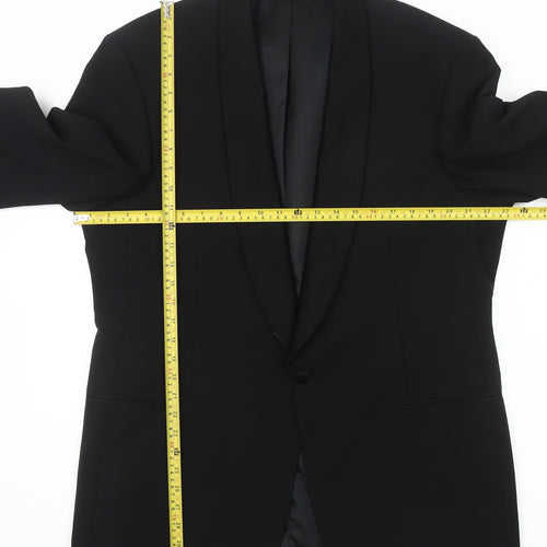 Marks and Spencer Men’s Black 42” M Shawl Lapel Tuxedo Suit Jacket