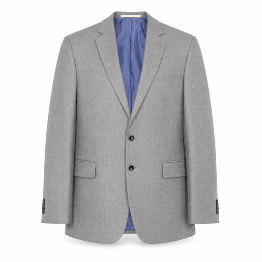 Marks and Spencer Mens Grey Wool Blend Suit Jacket 44 Long