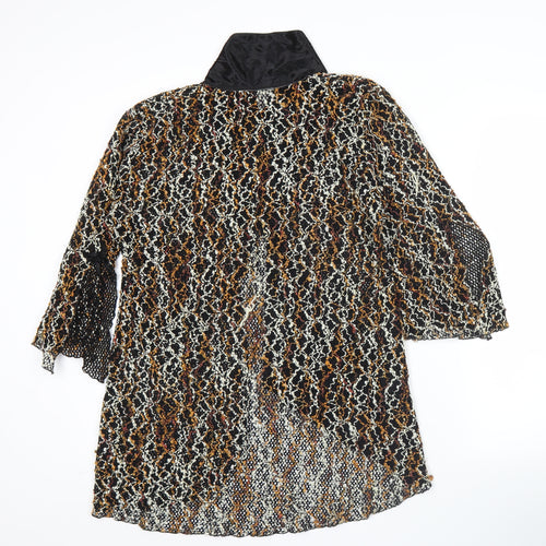 Melina Women’s Multicoloured Lace Cardigan XL Flared Sleeve
