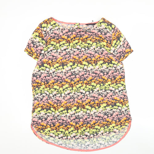Marks and Spencer Women’s Multicoloured Floral Blouse UK 10