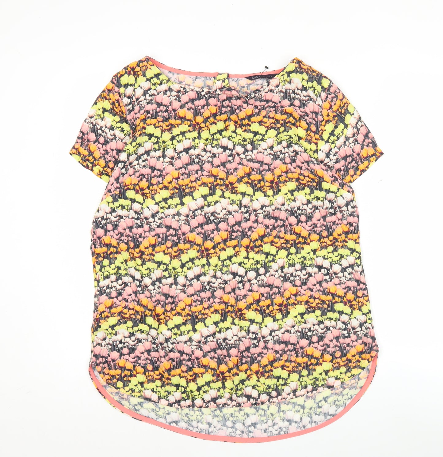 Marks and Spencer Women’s Multicoloured Floral Blouse UK 10