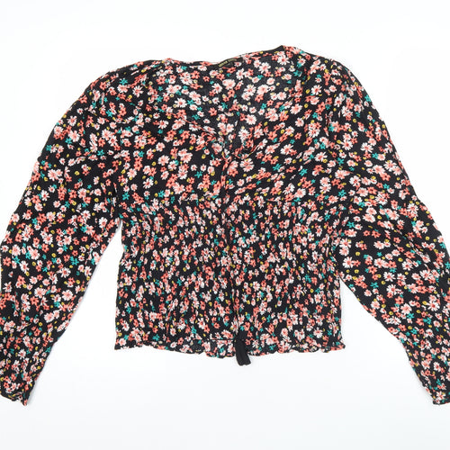 Urban Gypsy Womens Multicoloured Floral Tunic Blouse M