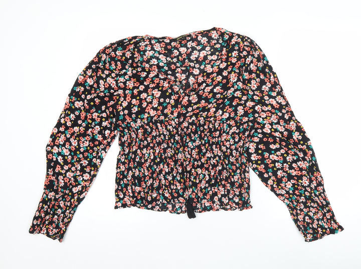 Urban Gypsy Womens Multicoloured Floral Tunic Blouse M