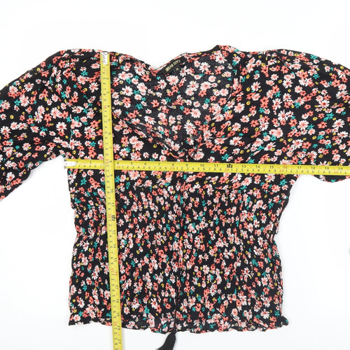 Urban Gypsy Womens Multicoloured Floral Tunic Blouse M