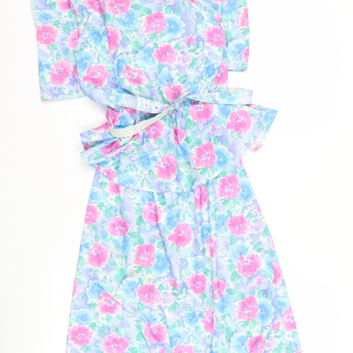 Marks and Spencer Women’s Multicoloured Floral Sheath Dress Size 10