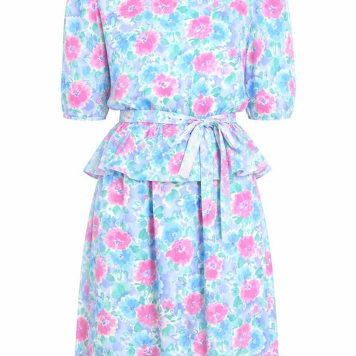 Marks and Spencer Women’s Multicoloured Floral Sheath Dress Size 10