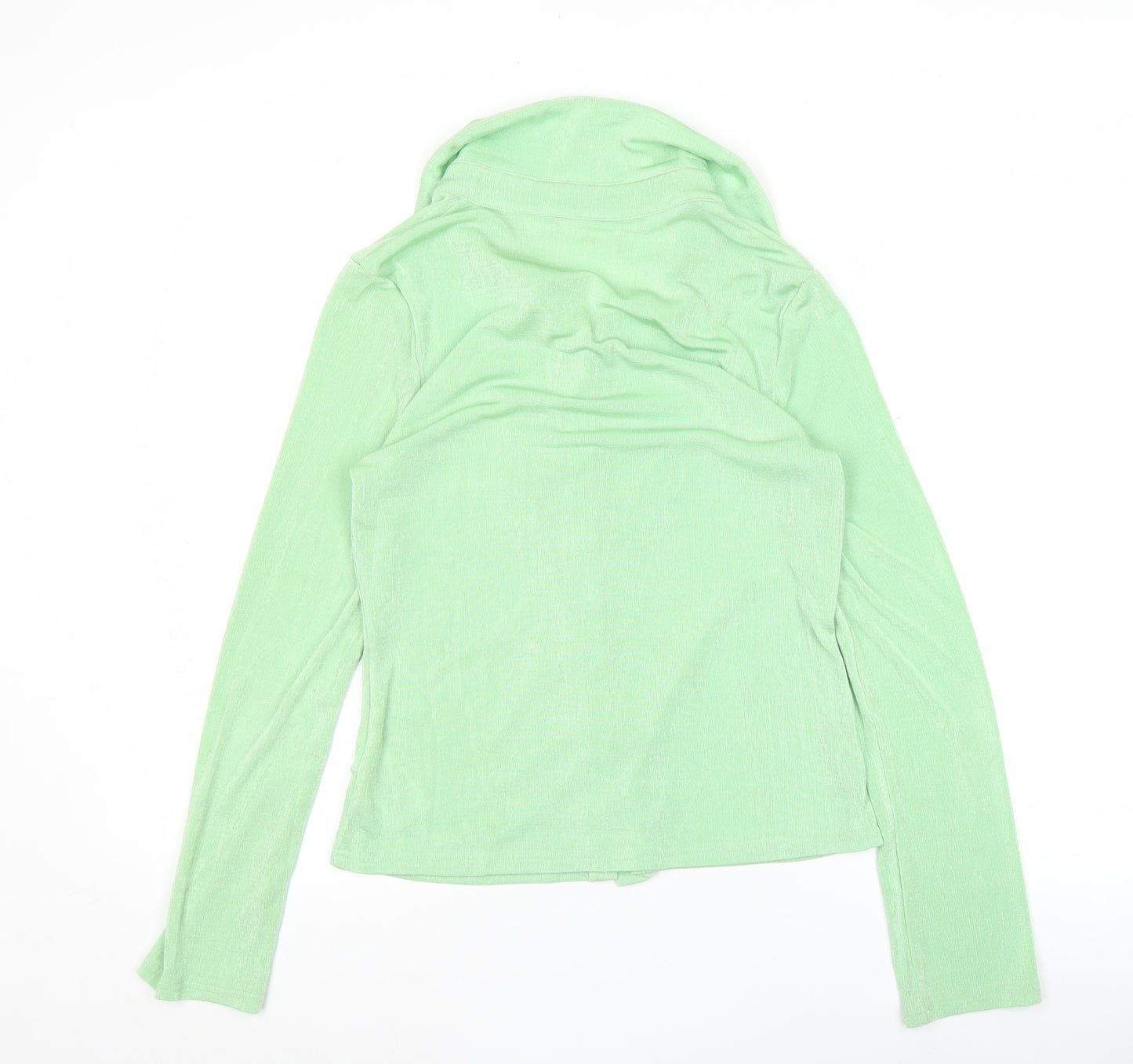 Daisy Street Womens Green Size 14 Collared Button-Up Top