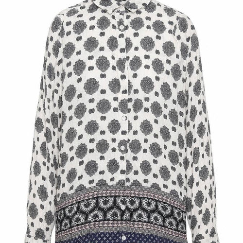 New Look Women’s Multicoloured Bohemian Floral Blouse Size 10