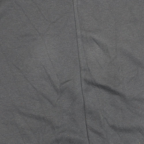 Thought Womens Black Shift Dress Size 10 Long Sleeve Cotton Blend