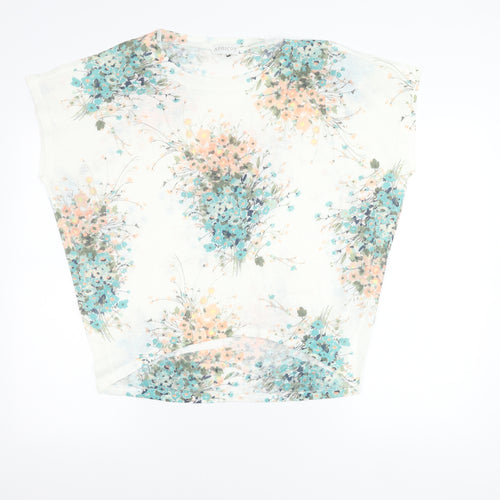 Apricot Womens Multicoloured Floral T-Shirt S Short Sleeve