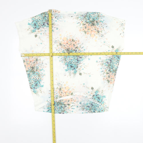 Apricot Womens Multicoloured Floral T-Shirt S Short Sleeve