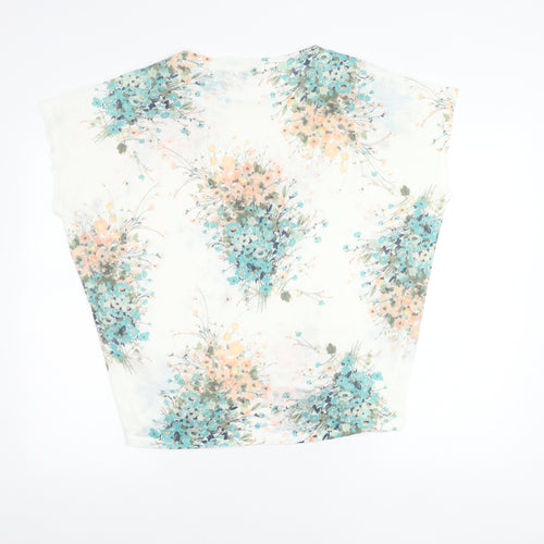 Apricot Womens Multicoloured Floral T-Shirt S Short Sleeve