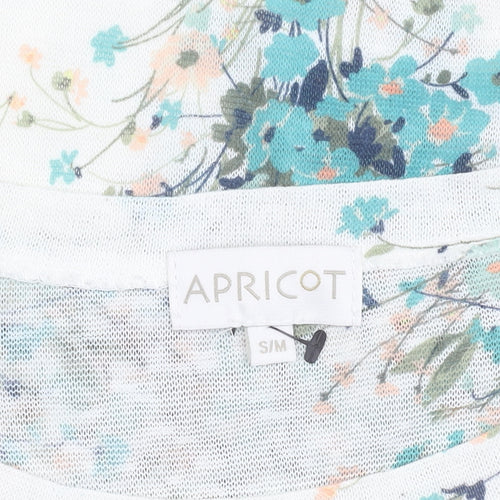 Apricot Womens Multicoloured Floral T-Shirt S Short Sleeve