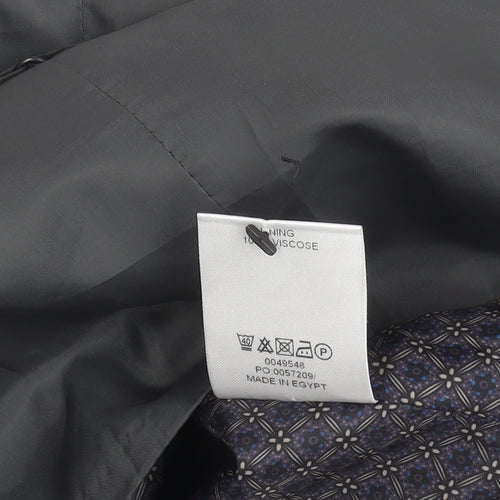 Limehaus Men's Grey Waistcoat Size 40 Regular Fit 5 Button Formal