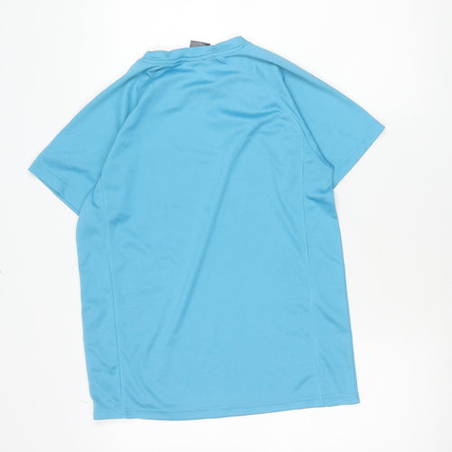 Men's Blue Great Manchester Half Running T-Shirt Small Polyester Activewear