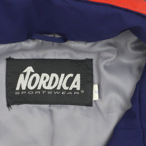 Nordica Mens Red Ski Jacket L Winter Hooded Sportswear