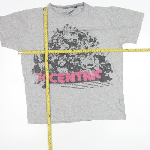 Dark Image by Petroleum Men's Grey XL Graphic Print T-Shirt