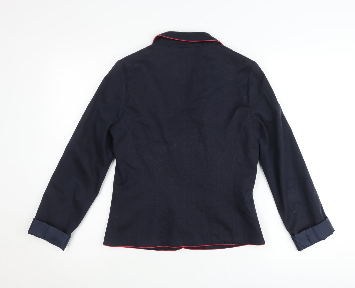 New Look Women's Blue Blazer UK 12 Regular Fit Tailored Jacket