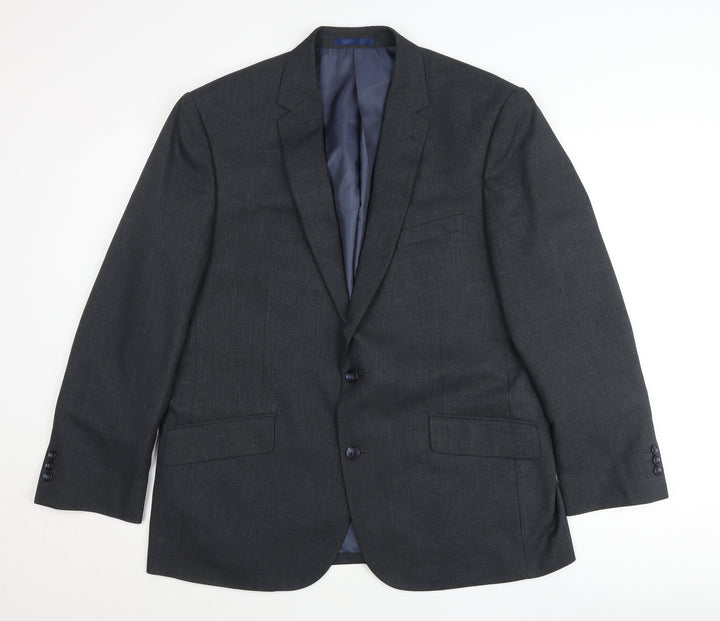 Taylor & Wright Men’s Grey 44 Short Suit Jacket Classic Fit