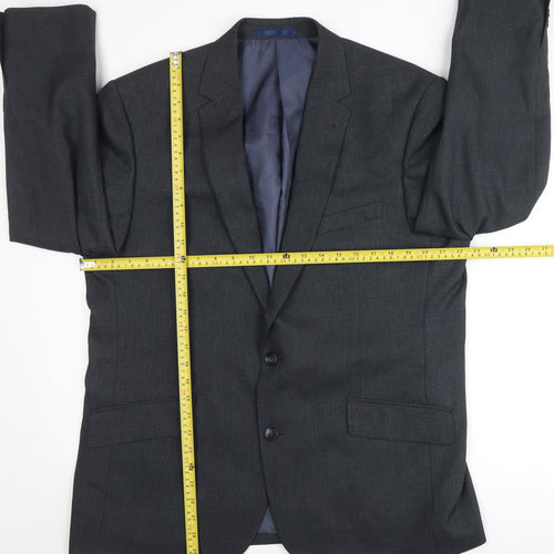 Taylor & Wright Men’s Grey 44 Short Suit Jacket Classic Fit