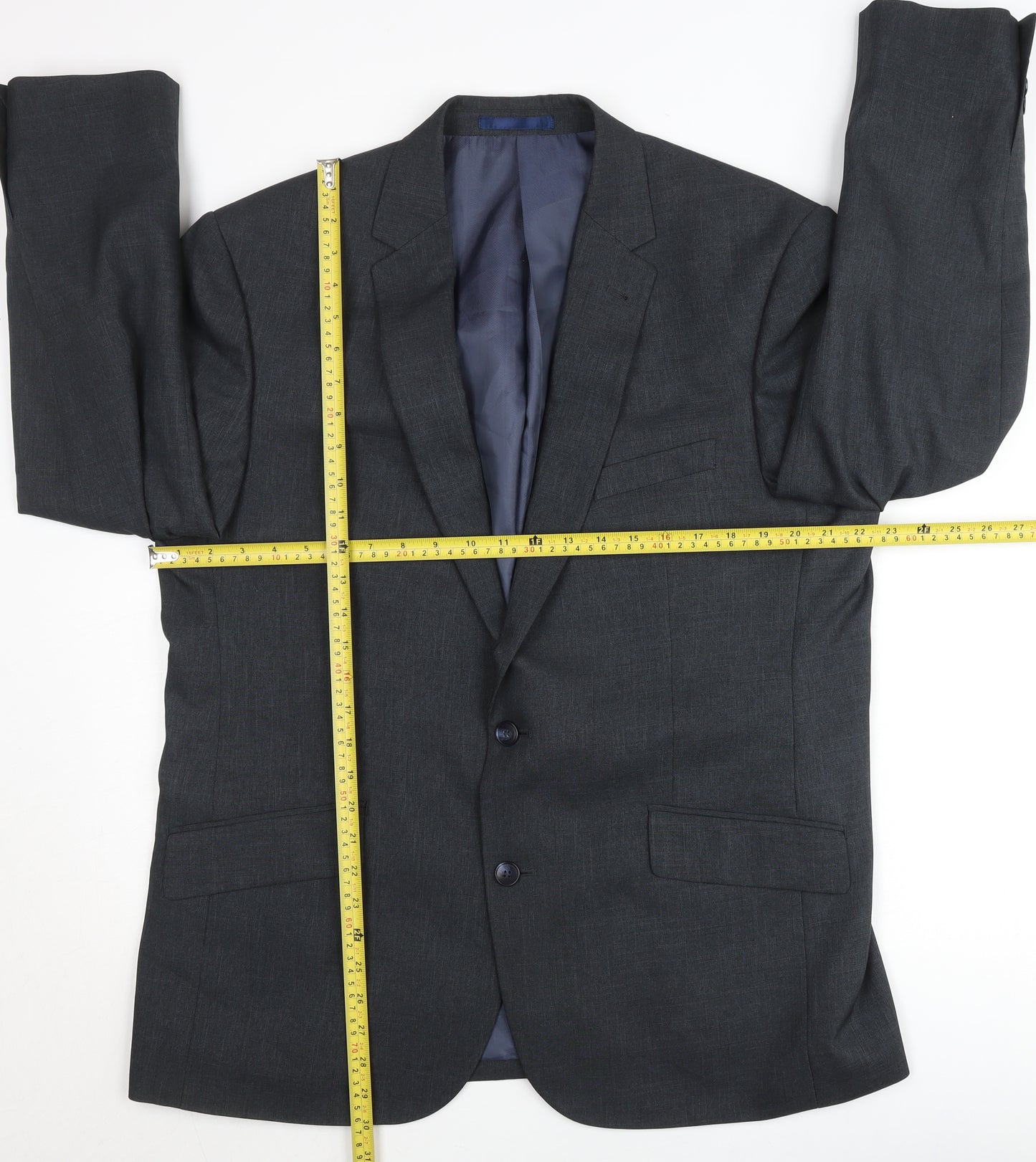 Taylor & Wright Men’s Grey 44 Short Suit Jacket Classic Fit