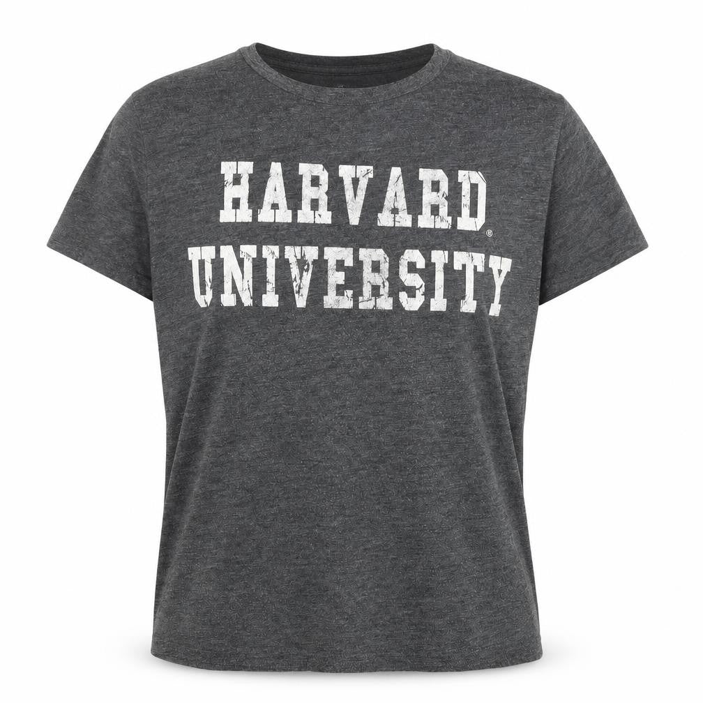 American Freshman Women’s Grey Harvard University T-Shirt Size 10