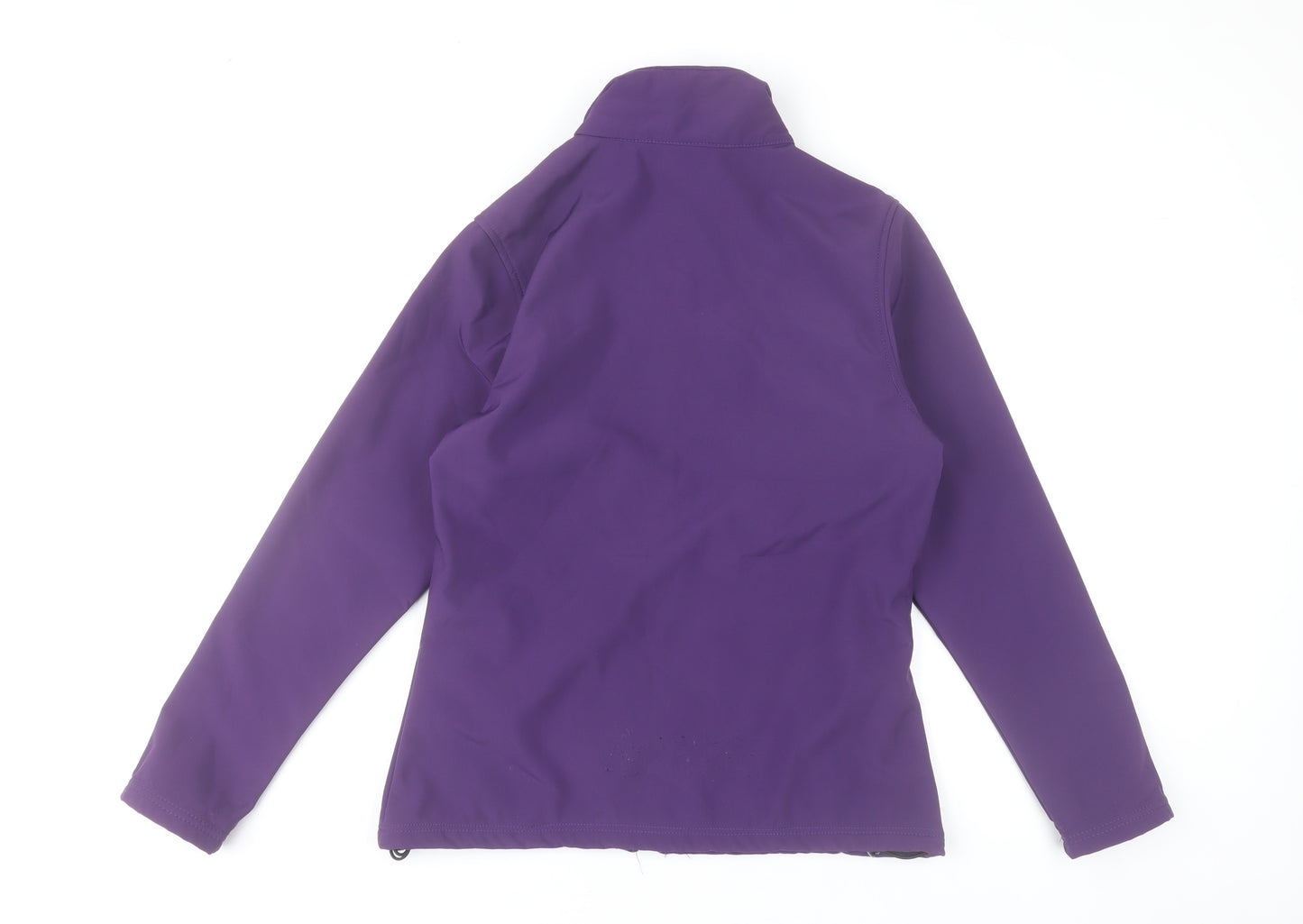 Regatta Women’s Purple Softshell Jacket UK 12 Full Zip Windproof