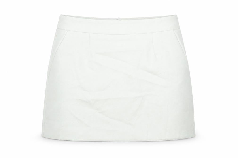 Primark Rita Ora Women’s Ivory Short Pencil Skirt Size 10