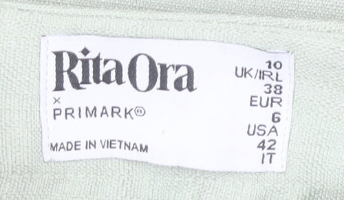 Primark Rita Ora Women’s Ivory Short Pencil Skirt Size 10