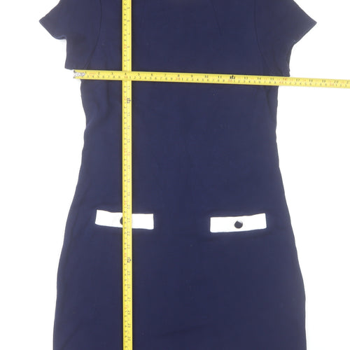 Dorothy Perkins Women’s Blue Size 10 Sheath Work Dress