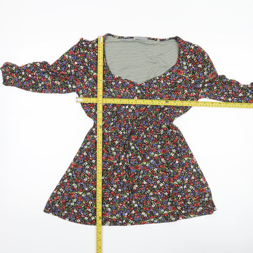 Marks and Spencer Women’s Multicoloured Floral Tunic Blouse Size 12