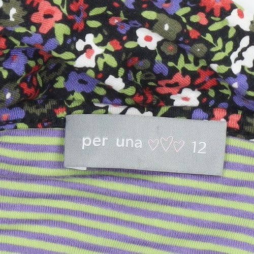 Marks and Spencer Women’s Multicoloured Floral Tunic Blouse Size 12